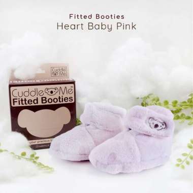 harga Cuddle Me Fitted Booties Sepatu Kaos Kaki Bayi Soft Booties Baby Socks [1 psg] HEART BABY PINK Blibli.com