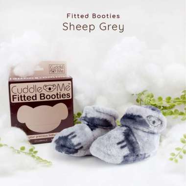 harga Cuddle Me Fitted Booties Sepatu Kaos Kaki Bayi Soft Booties Baby Socks [1 psg] SHEEP GREY Blibli.com