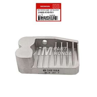 AHM 31600-KVB-S51 Regulator Rectifier Kiprok Supra x 125 Helm in Fi New Supra X 125 Fi Blade 125 Fi