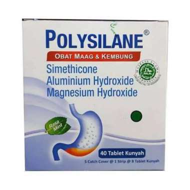 Polysilane Tableti isi 40 Tablet