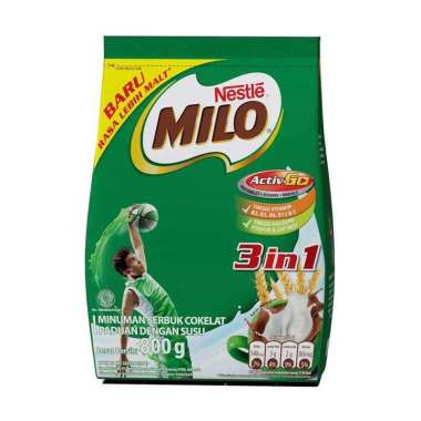 Promo Harga Milo ActivGo 3in1 800 gr - Blibli