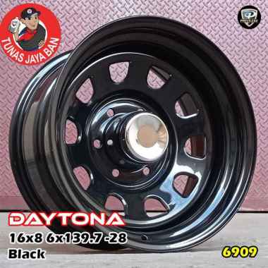 Velg mobil IMP Daytona BRV Black R16 ORI baru Toko Surabaya