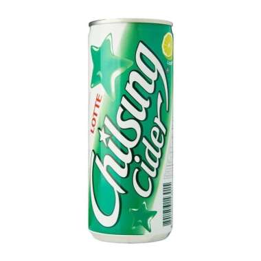 LOTTE CHILSUNG CIDER 250ML CAN
