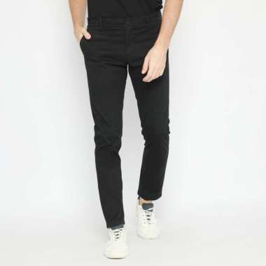Platini Celana Chino Pria Panjang Black 61516 30