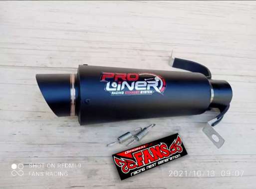 Knalpot racing proliner byson xabre r15 v3 new cb15r cbr150 vixion