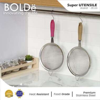 BOLDe Super Utensile Strainer 20 cm ( Tirisan ) PINK