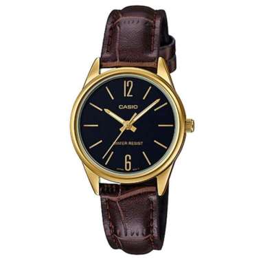 CASIO ORIGINAL - CASIO LTP-V005GL-1B - JAM TANGAN WANITA JAM WANITA - KULIT CASIO LTP V005GL 1B V 00