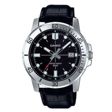CASIO ORIGINAL - CASIO MTP-VD01L-1EUDF - JAM TANGAN PRIA JAM PRIA - KULIT CASIO MTP-VD01L-1E MTP VD0