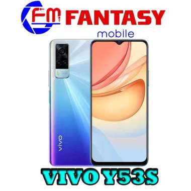 Hp Vivo Y53S 8/128GB -Garansi Resmi Vivo Indonesia BLUE