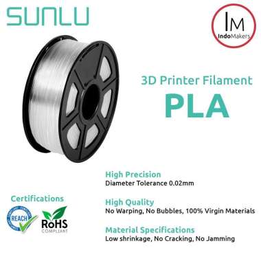 3D Printer Filament SUNLU 1.75mm 1kg - PLA