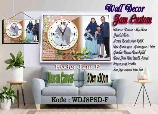 Walldecor/hiasan dinding custom foto, jam dinding custom, hadiah pernikahan, hadiah wisuda, hadiah u