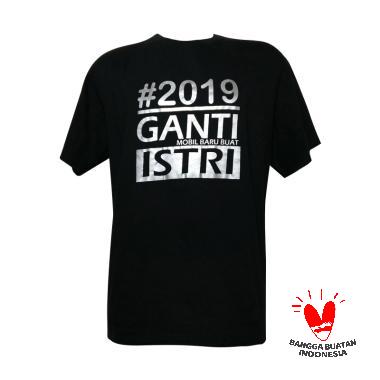 Lovie Twins Kaos Pria - Hitam