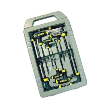 Krisbow Set Kunci L Tipe T Torx T10-T50 9 Pcs