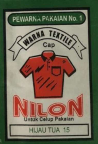 Wantex Wantek Pewarna Pakaian Pewarna Textile Hijau Tua