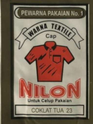 Wantex Wantek Pewarna Pakaian Pewarna Textile Coklat Tua