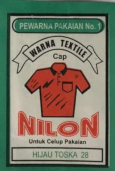 Wantex Wantek Pewarna Pakaian Pewarna Textile Hijau Tosca