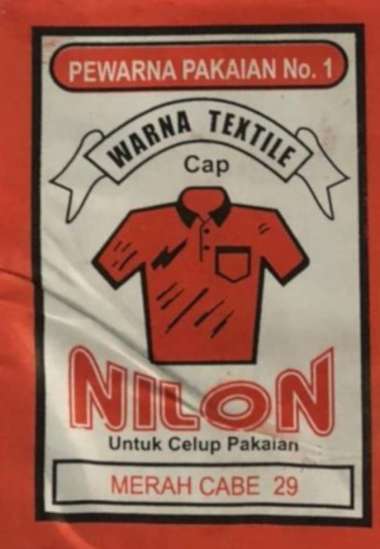 Wantex Wantek Pewarna Pakaian Pewarna Textile Merah Cabai
