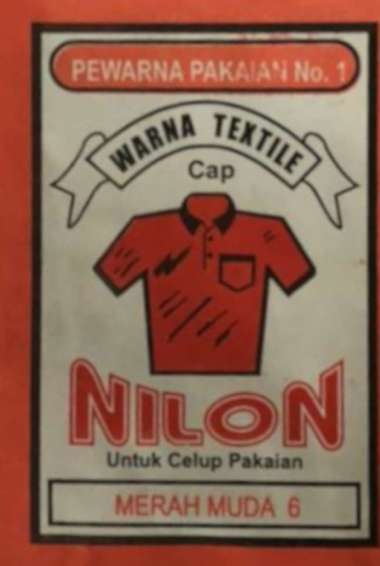 Wantex Wantek Pewarna Pakaian Pewarna Textile Merah Muda