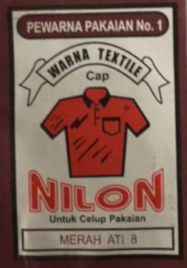 Wantex Wantek Pewarna Pakaian Pewarna Textile Merah ati