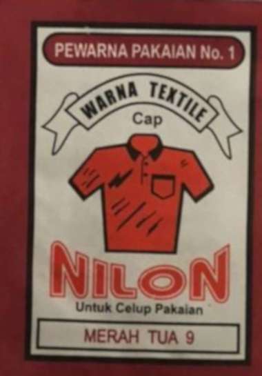 Wantex Wantek Pewarna Pakaian Pewarna Textile Merah Tua