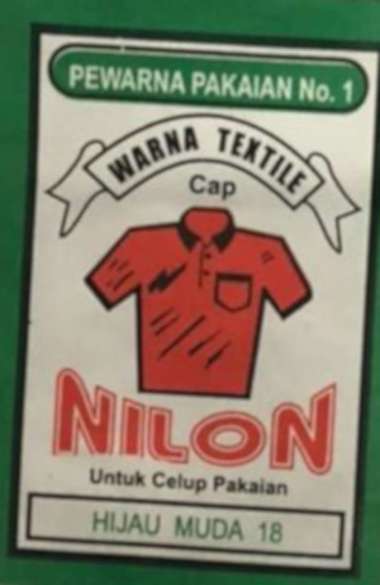 Wantex Wantek Pewarna Pakaian Pewarna Textile Hijau Muda