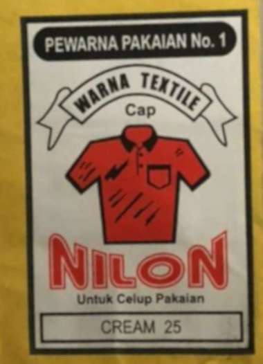 Wantex Wantek Pewarna Pakaian Pewarna Textile Cream