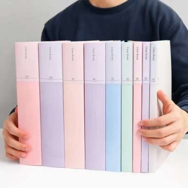 Binder File Colorful A4 - 40 halaman ijasah dokumen sertifikat - salem Multicolor