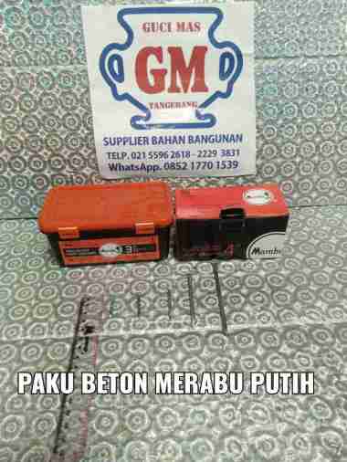 Paku Beton Merabu Putih 4"