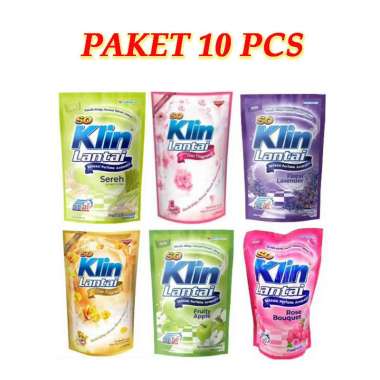 [PAKET 10 PCS] Pembersih Lantai Keramik Soklin 780ml / Soklin Pembersih / Pembersih Lantai Granit