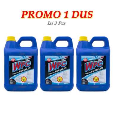 [PROMO 1 DUS] WPC Extra Kuat Jerigen 4 Liter / WPC Cairan Pembersih Toilet & Kamar Mandi / Pembersih