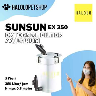 Filter Aquarium Canister SUNSUN EX 350 External Filter Aquascape