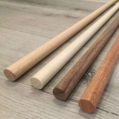 Batang Gordyn Kayu Rel Gorden