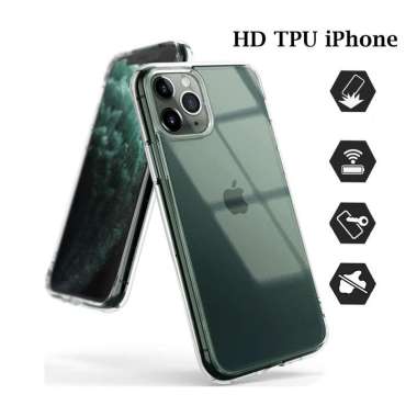 Iphone X XR XS Max iPhone 11 Pro Max Jelly Softcase HD TPU Case Bening iPhone X/XS
