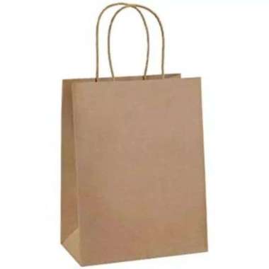 [PBK] Kraft Paper Bag Kecil Tas Kertas Goody Souvenir Bingkisan Parcel Tahlilan 7 Bulanan Murah