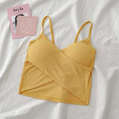 OEM SK-P101 P102 Pakaian Dalam Atasan Wanita / Atasan Crop Wanita / Baju Bra Wanita Tank Top Wanita 