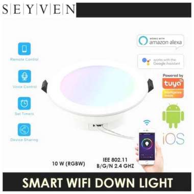 Smart LED Downlight Bluetooth Ceiling Light Tunable White+RGB Music Sync Timing Function 10W 900lm DSAEFG Smart Recessed Lighting 