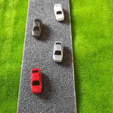 Multihomeware Miniatur Jalan Aspal Maket Diorama - MNOO75