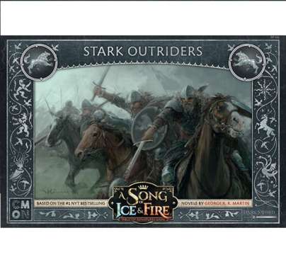 A Song Ice and Fire Tabletop Miniatures Game Stark Outriders Unit Box