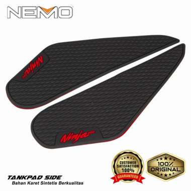 NEMO Tankpad Rubber / Karet Side / Samping Ninja 250 Fi