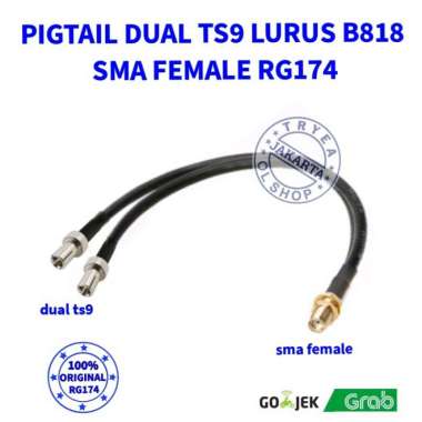 PIGTAIL ORBIT MAX B818 SMA FEMALE RG174 ORIGINAL 100 % Multicolor