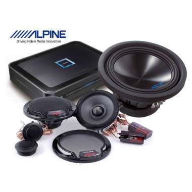 Paket Audio Mobil Sound Quality Expert Full Alpine