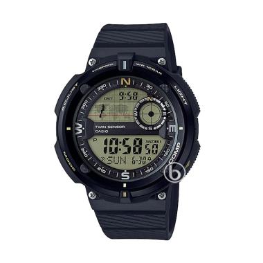CASIO Outgear Twin Sensor Jam Tangan Pria [SGW-600H/ Original] Black