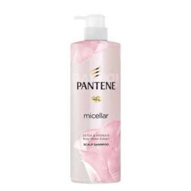 Promo Harga Pantene Micellar Shampoo Rosewater Detox and Hydrate 530 ml - Blibli