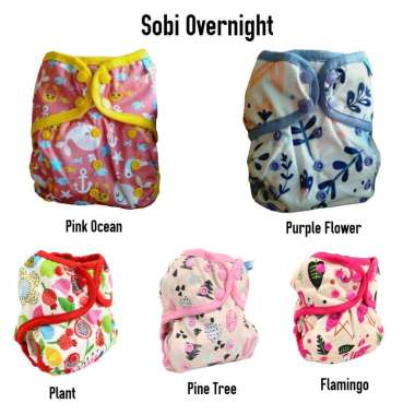 Clodi Sobi Overnight | Popok Kain Cuci Ulang | Sobi Cloth Diaper Overnight | Clodi Cover Popok Bayi