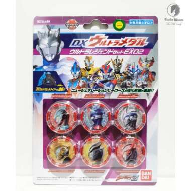 Bandai Ultraman Z DX Ultra Medal Medals Ultra Legend Set EX 02 EX02