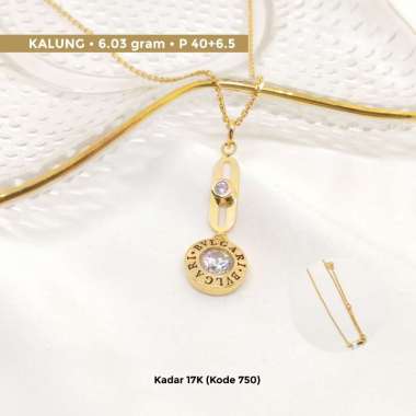 Jual Kalung Emas Asli Model & Harga Terbaru Februari 2022 ...