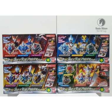 Bandai Ultraman Taiga DX Ultra Taiga Accessory Set 1-4 Complete 12pcs