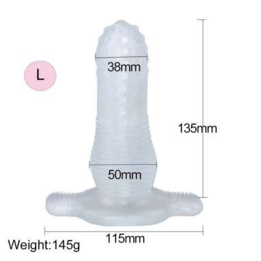 Anal dilator hollow anal plug and tunnels anal expanding prostate butt plug erotic sex toy for women