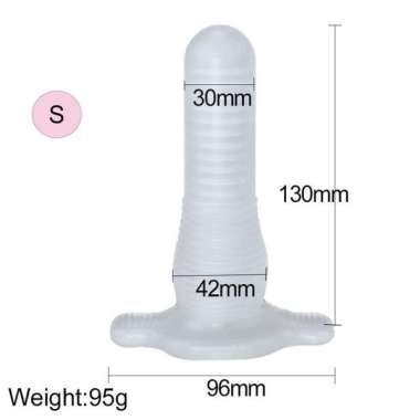 Anal dilator hollow anal plug and tunnels anal expanding prostate butt plug erotic sex toy for women