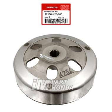 AHM 22100-K25-900 Rumah Mangkok Kampas Ganda Beat Scoopy Vario 110 Fi 2012 - 2014 Stater Berisik